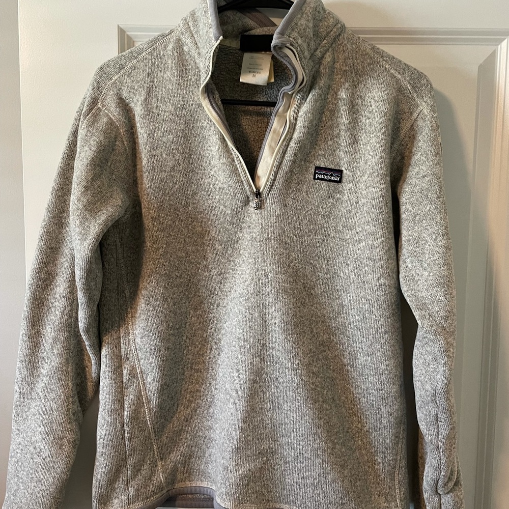 Patagonia gray better sweater